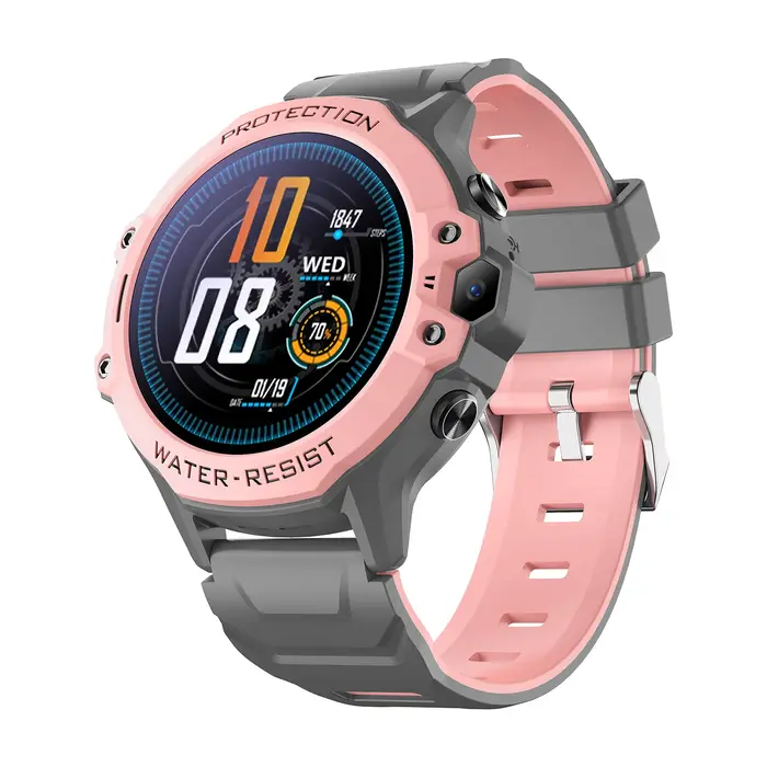 VALDUS 2025 nouveau VK55 enfants montre GPS SOS appel avec caméra 0.3 Mpix 4G carte SIM