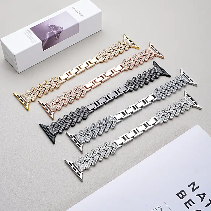 Bracelet en métal pour Apple Watch Ultra 2 49mm 45mm 44 42mm 38 40 41mm