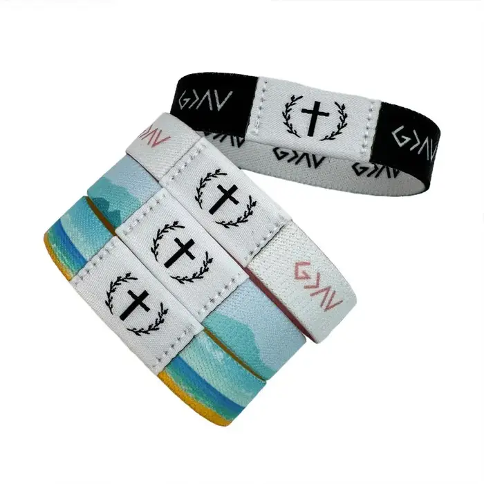 Bracelets bibliques portables à la mode, étanche, élastique, capteur intelligent avec Bracelets religieux NFC, bijoux cadeaux
