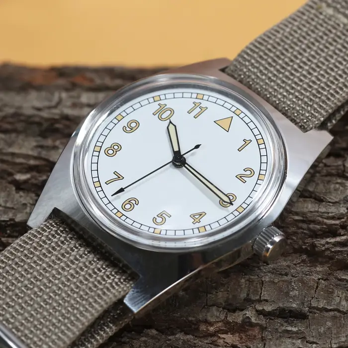 Montre mécanique pilote 7120 – Remontage manuel 36 mm