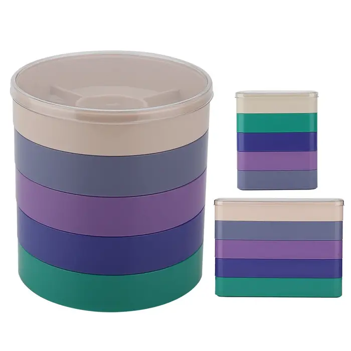 Boîte de rangement pour pièces de montre à 5 niveaux, boîte de rangement pour outils de montre, pour composants de vis, mouvements et pièces de quincaillerie