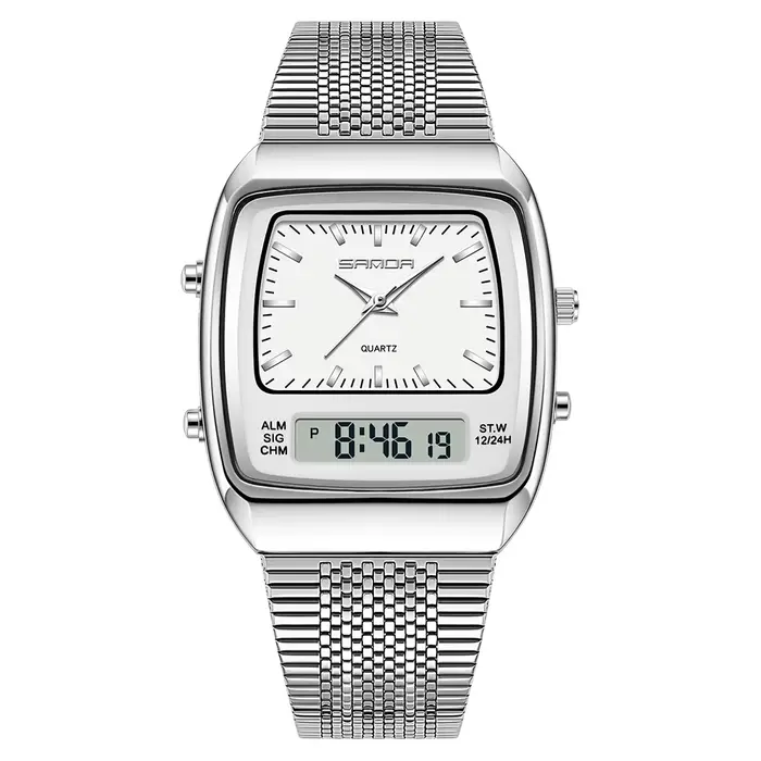 Montres pour hommes SANDA, montre classique pour homme d'affaires, étanche, montre militaire, montre
