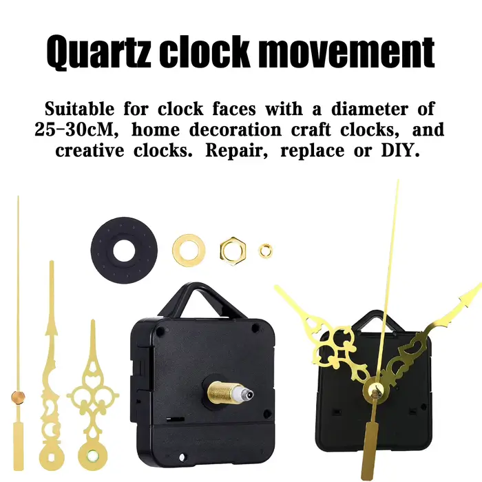 Mécanisme de mouvement d'horloge à Quartz