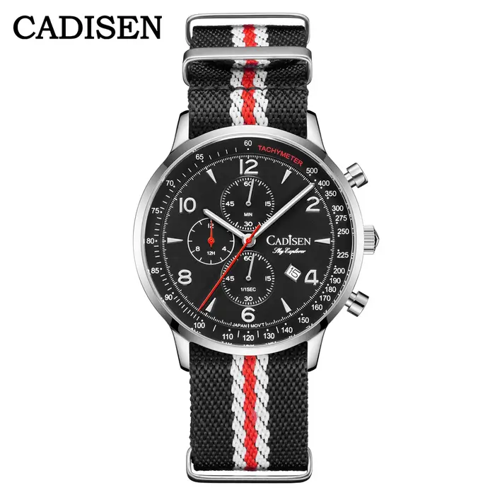 CADISEN 2026 nouveau chronographe hommes montres à Quartz