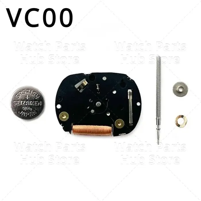 Hattori-Remplacement du mouvement de la montre à quartz VC00, tout neuf