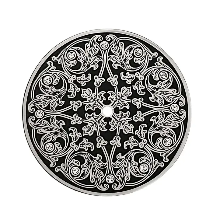 Cadran de montre mécanique gravé Vintage, pour ST3600, 36mm/39mm, cadran Floral rétro modifié pour m