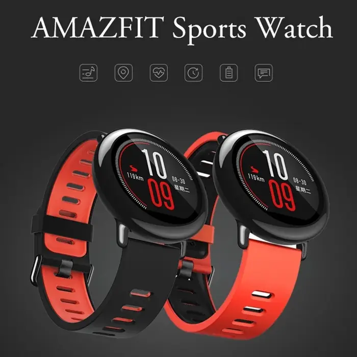Amazfit-Montre connectée Pace pour hommes, originale, avec micrologiciel global, Bluetooth, GPS, sto