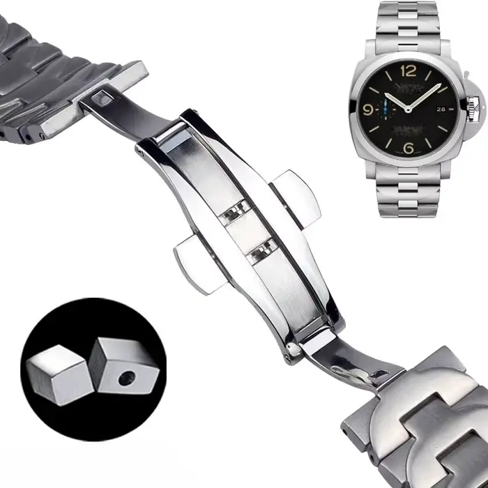 Bracelet de montre résistant aux rayures en acier inoxydable de haute qualité