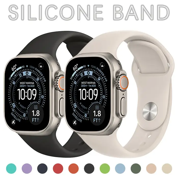 Bracelet en Silicone pour Apple Watch