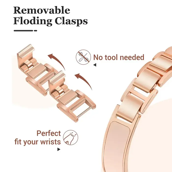 Bracelets de montre en émail fins pour Apple Watch 38 40 41 42 44 45 46 49 mm