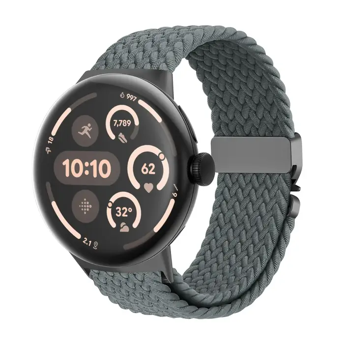 Bracelet de Sport pour Google Pixel Watch 3, 45mm 41mm, accessoires, Parachute en métal tressé, correa Pixel Watch 3 2 1