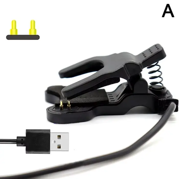 Câble de charge USB 5V universel pour montre connectée avec clip 2 broches/5 broches pour accessoire