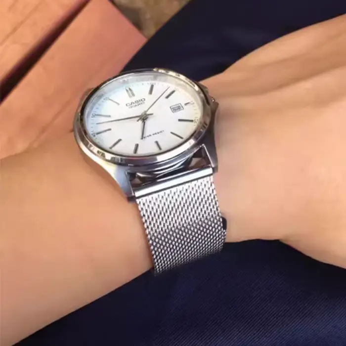 Bracelet à boucle milanaise en maille universelle, 18mm 20mm 22mm, en acier inoxydable, à dégagement rapide, pour montre intelligente, pour hommes et femmes, accessoires