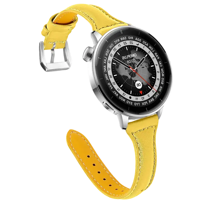 Bracelets en cuir compatibles avec OnePlus Watch 3 43mm