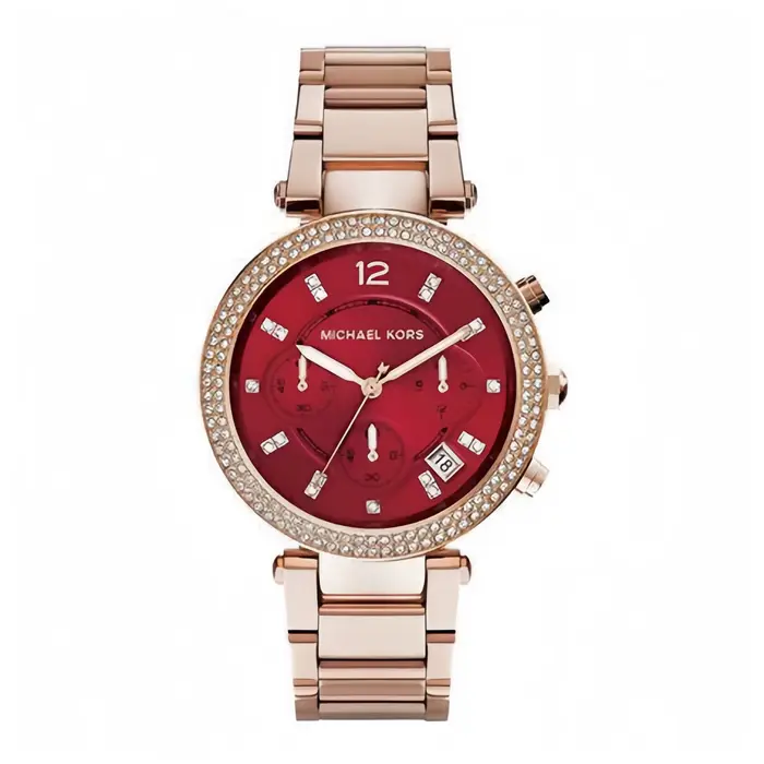 Nouvelle montre à quartz pour femme Parker MK-5857, design de luxe Michael Kors avec diamants, montr