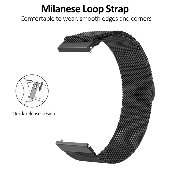 Bracelet à boucle magnétique pour montre Realme 5