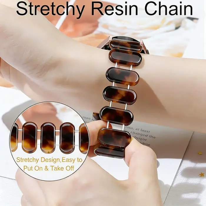 Bracelet en résine pour Fitbit Charge 5 6