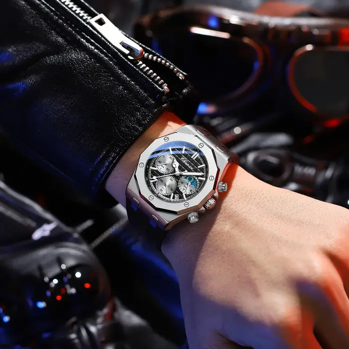 CHENXI Top marque montres de luxe pour hommes chronographe multifonctionnel Quartz