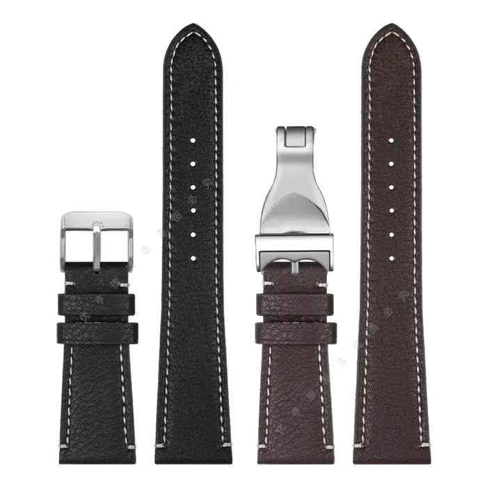 Bracelet de montre en cuir véritable
