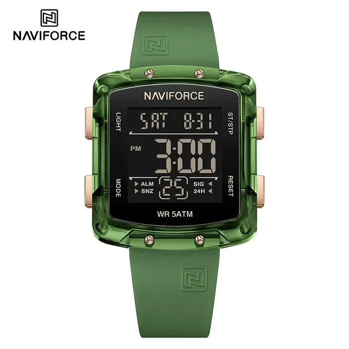 NAVIFORCE mode montres numériques femmes montre de sport étanche 50 M carré électronique