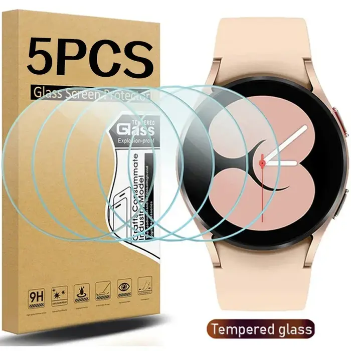 Verre trempé 9H pour Samsung Galaxy Watch 4 5 6 7 40/44mm classique 42/46mm montre 3 41/45mm Film an