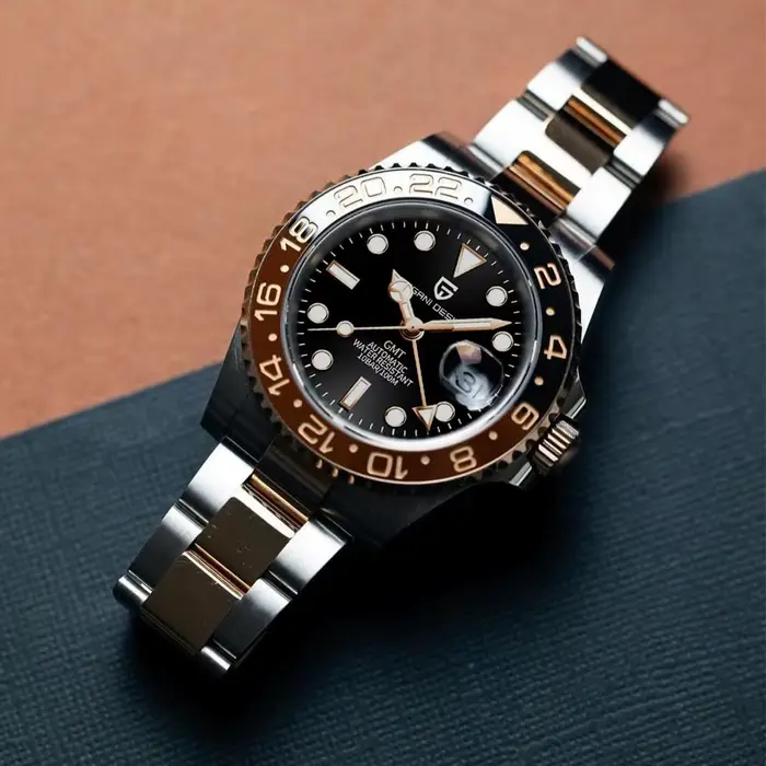 Nouvelle montre automatique PAGANI DESIGN GMT 1662, 40 mm, montre-bracelet pour homme, marque haut d