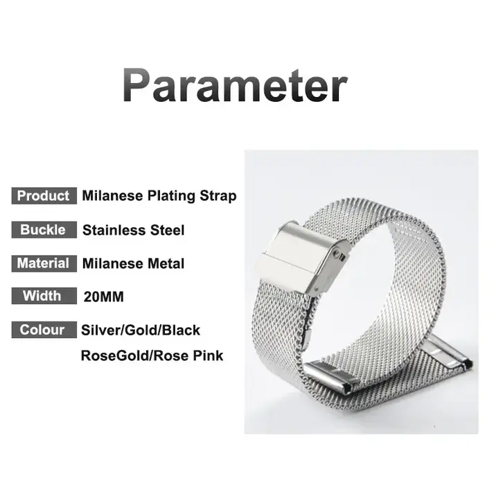 Bracelet de montre actif avec étui pour homme et femme