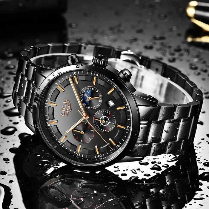 LIGE 2025 mode hommes montres haut de gamme montre d'affaires de luxe