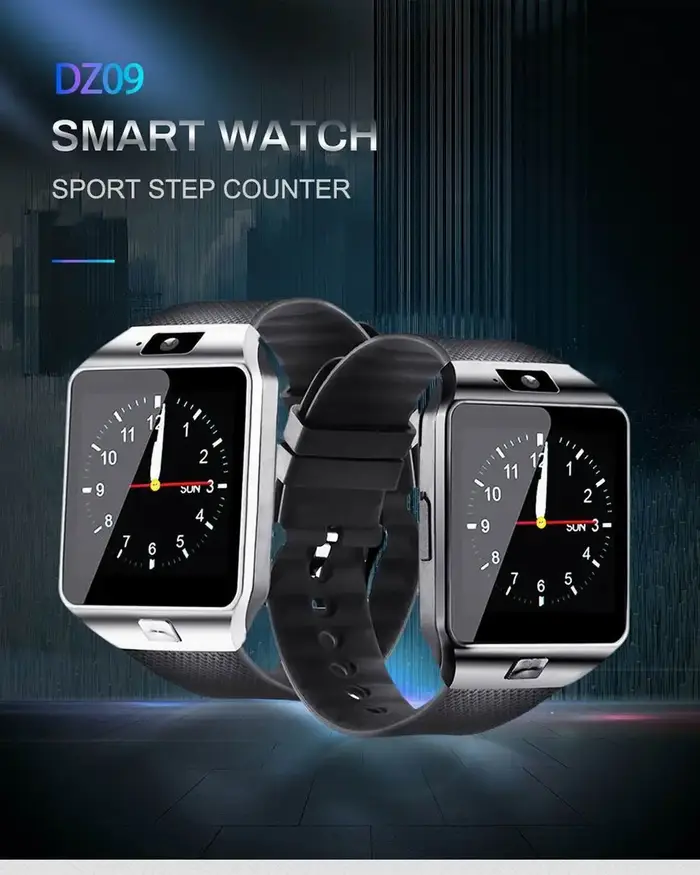 Hommes femmes plein écran tactile montre intelligente Sport étanche podomètre Smartwatch avec carte Sim