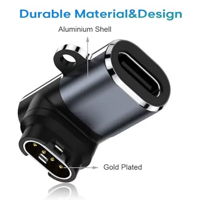 Chargeur de remplacement compatible avec Garmin Forerunner 965 955 945 935 745 265 255 245 165 55 45 câble de chargement USB pour montre intelligente