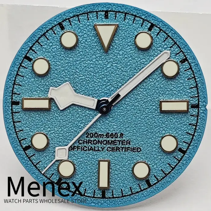 Kit Cadran et Aiguilles de Montre Texturés Menex 28
