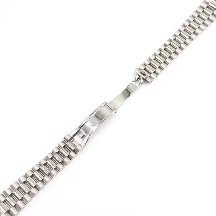 Rolamy 20 22mm 316L acier solide extrémité droite vis liens remplacement Bracelet de montre