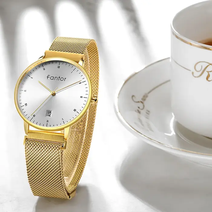 Fantor – montre-bracelet en argent pour femmes