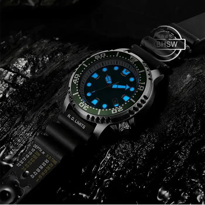 Accessoires de montre Bracelet en résine 20/22/24mm adapté pour Citizen promaster nd limites