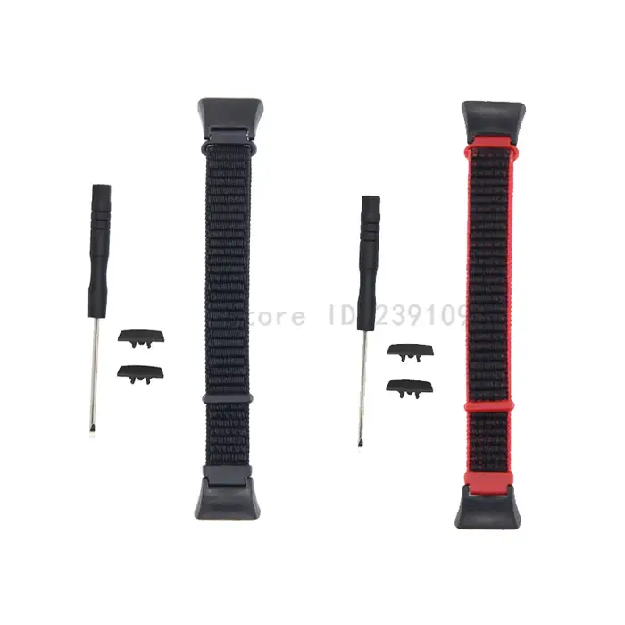 Bracelet en nylon tressé pour Huawei Band 7 6