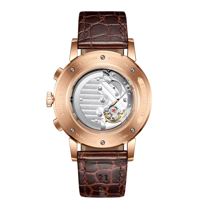 Logo personnalisé bricolage montres mécaniques automatiques pour homme d'affaires Multification Date jour mois année