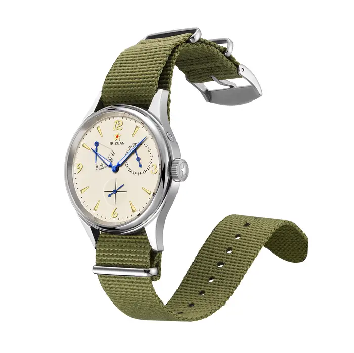 Mouvement mouette 1963 montres 40mm montre pilote pour hommes automatique mécanique poignet étanche 19 zuan rétro avec
