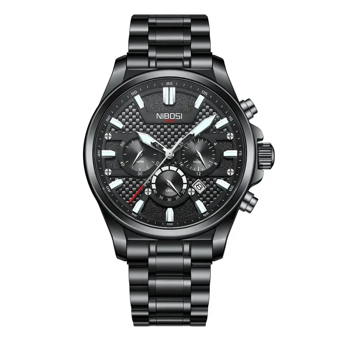 NIBOSI montres pour hommes liquidation vente directe d'usine à perte affaire étanche mode luxe