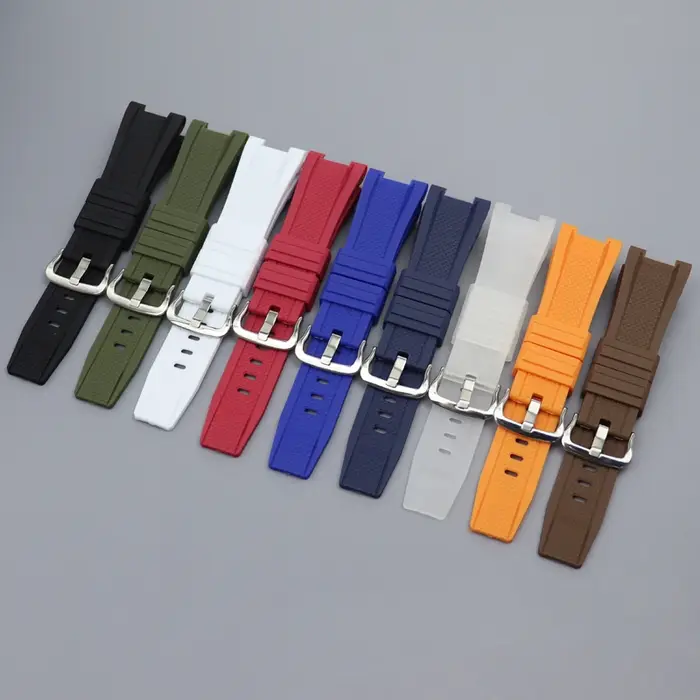 Bracelet de montre en caoutchouc souple de remplacement pour Casio G SHOCK GST-B100/S300/410/210/W110/W100/S110/S100