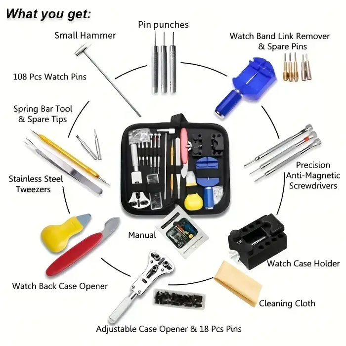 Kits d'outils de réparation de montre