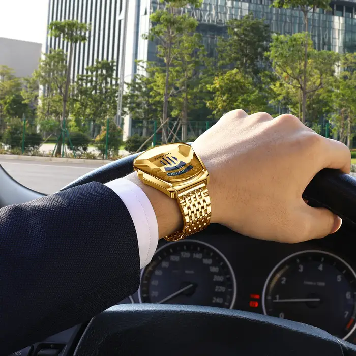 BINBOND chaud nouveaux hommes dominateur moto Concept montre à la mode grand cadran en acier inoxydable technologie
