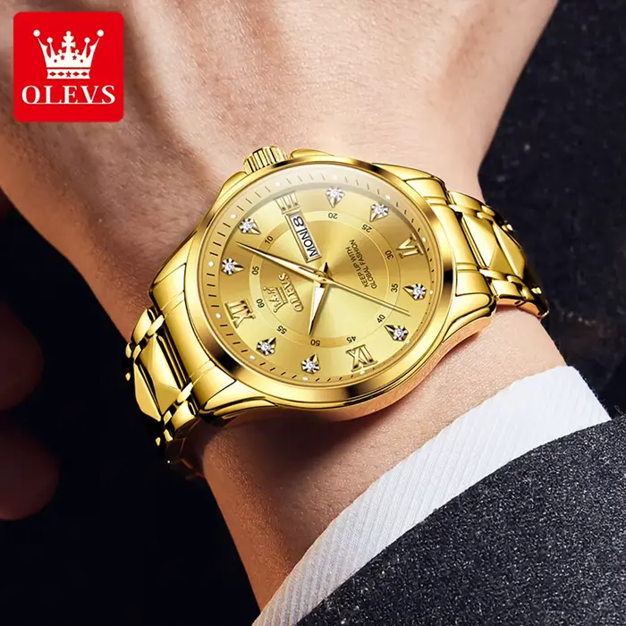 Montre OLEVS 2906 de luxe originale pour homme