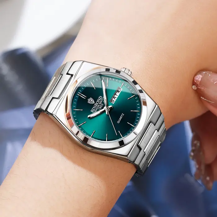 Montres à quartz originales BINBOND pour femmes, montre de luxe lumineuse et étanche pour femmes, montre pour dames + boîte