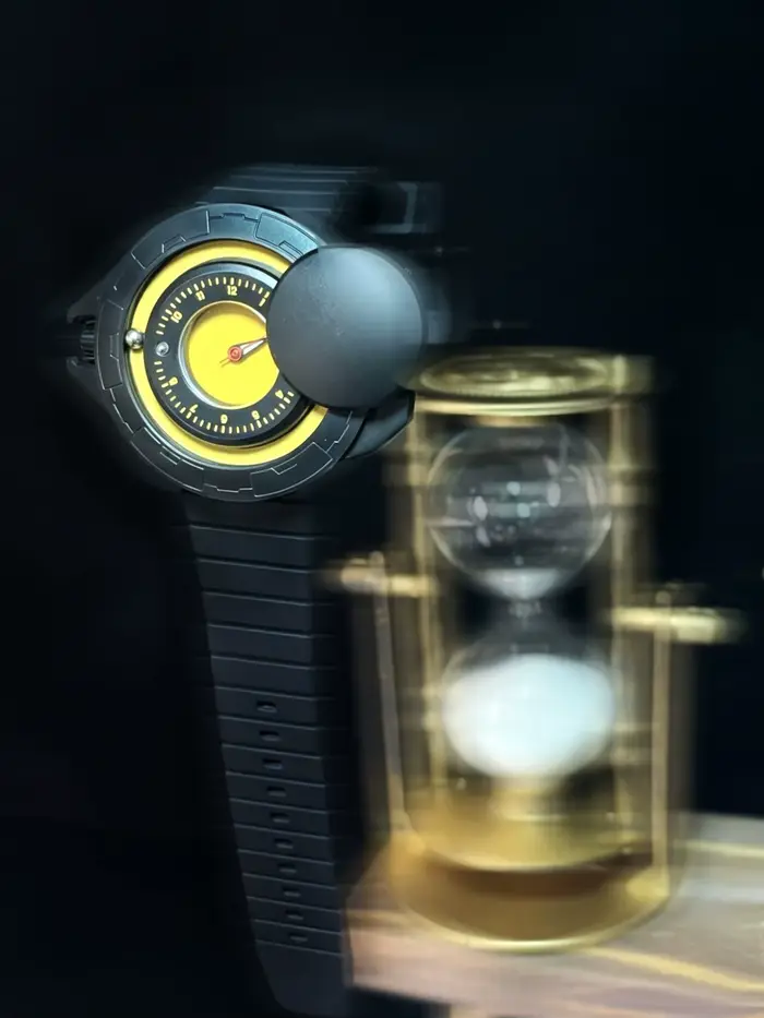 Daniel Gorman Gravity Series montre flottante magnétique hommes conception futuriste automatique Sport montre-bracelet étanche