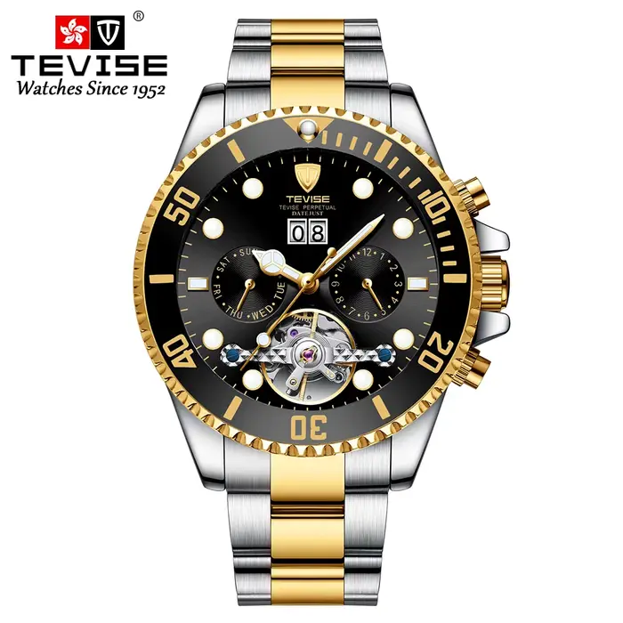 Montre mécanique étanche pour homme