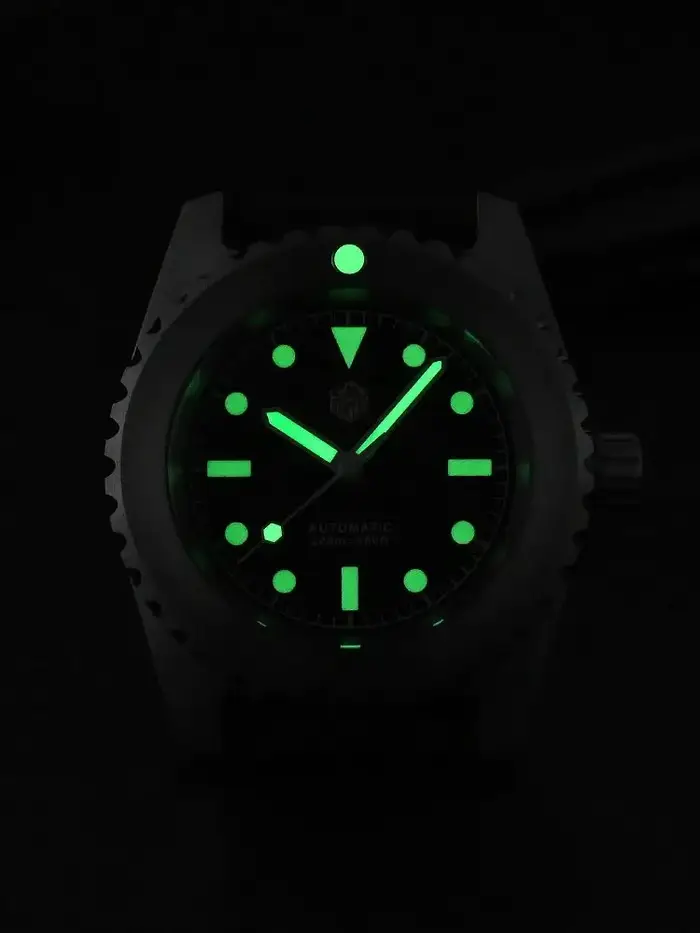 San Martin-Montre de Plongée Rétro pour Homme