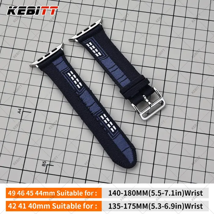 Nouveaux bracelets Kebitt Single Tour pour Apple Watch Ultra 3 2 Series 11 10 9 8 7 6 5