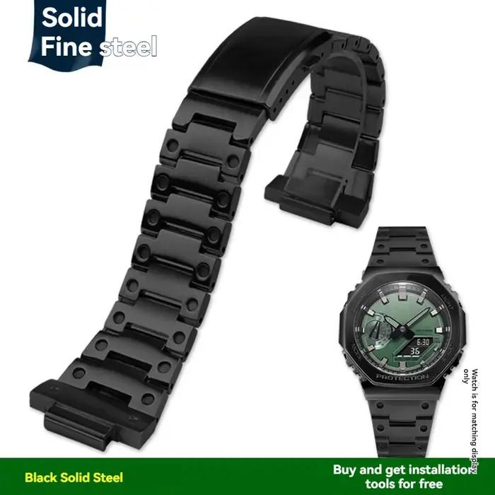 Bracelet de montre en acier inoxydable GBM-2100/GM2100/GA 2100