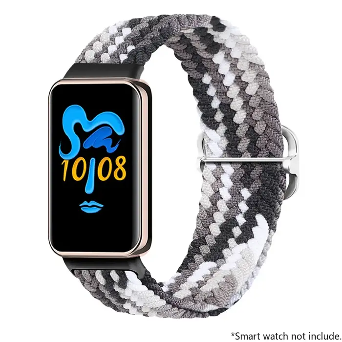 Bracelet élastique en nylon tressé pour bracelet Honor Band 10, sangle en boucle tissée pour Huawei 