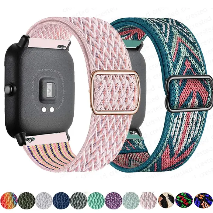 Bracelet de montre élastique en Nylon